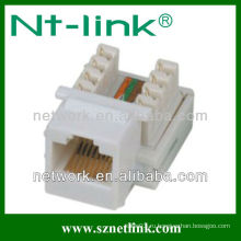 Кронштейн RJ45 UTP модульный разъем Cat5E